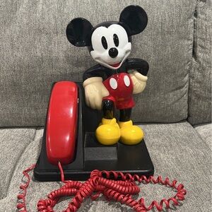 Vintage Mickey Mouse Corded Landline Phone